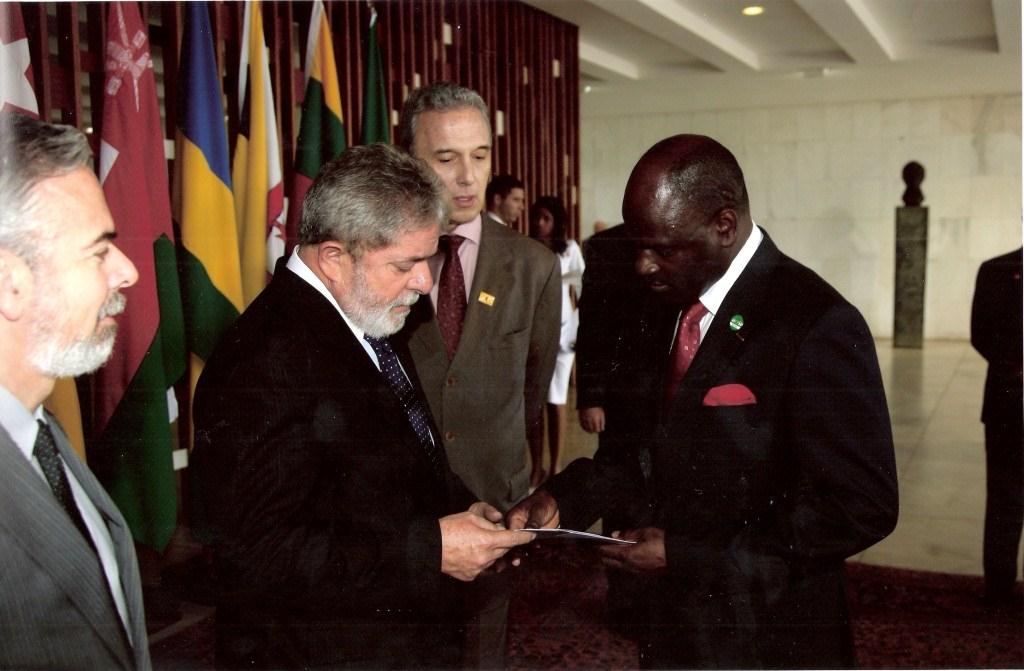 Ambassador and former President of Brazil Luis Inacio Lula da Silva